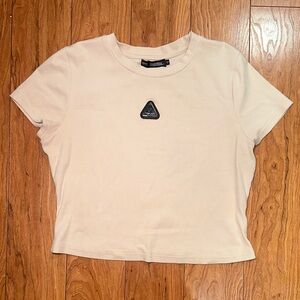 Finesse Cream Short Sleeve Tee